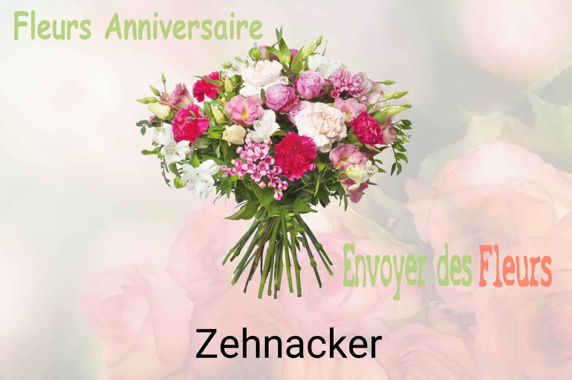 Bouquet de fleurs d’anniversaire livré à Zehnacker